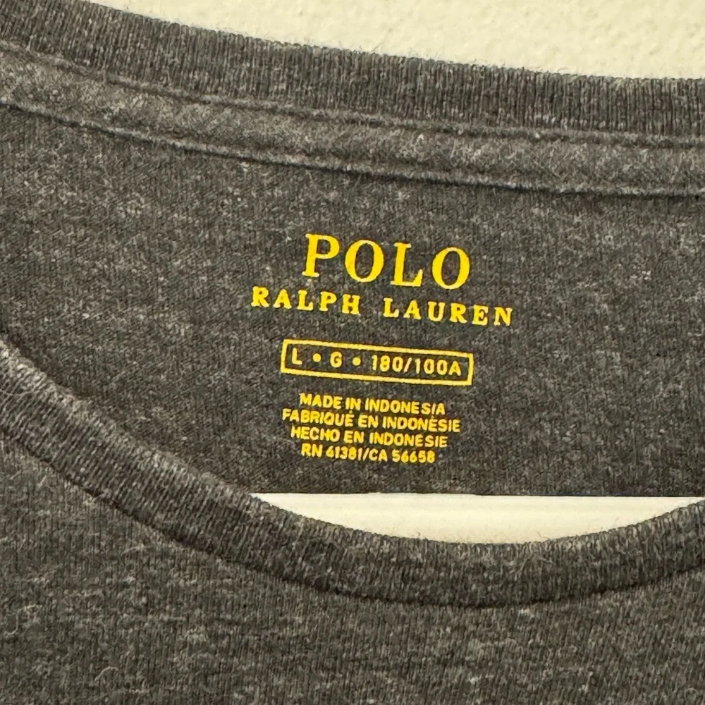 Polo by Ralph Lauren Black Long Sleeve Tee